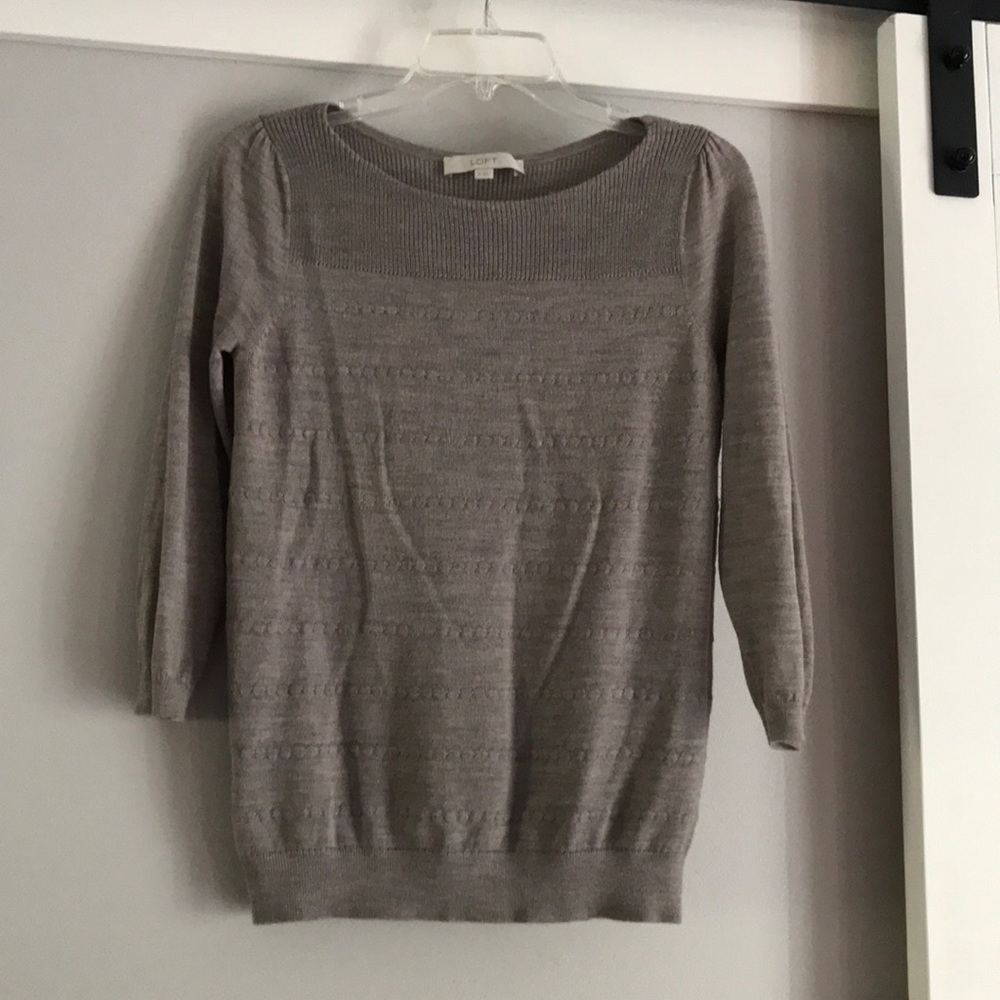 LOFT Quarter Length Sweater.